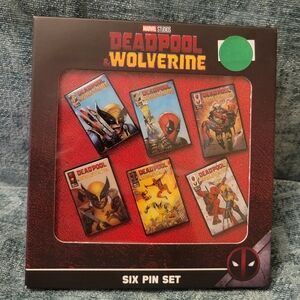 Marvel Studios Deadpool & Wolverine Set Of 6 Pins
